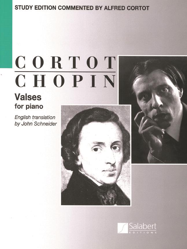 Valses - Study Edition Commented By Alfred Cortot - Score - pro klavír